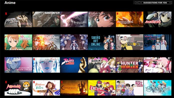 netflix anime shows